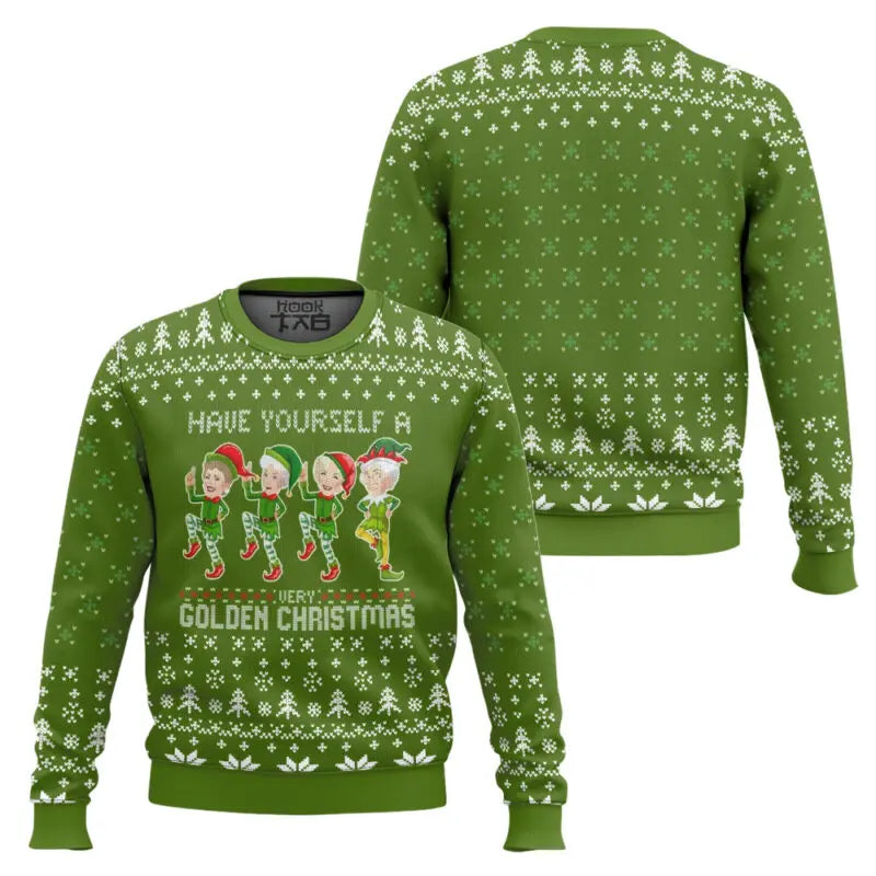 The Golden Girl Christmas Ugly Sweater