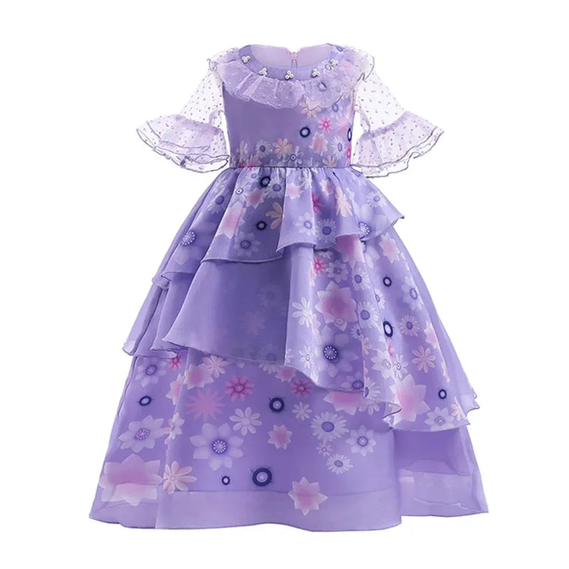 Kids Isabella Princess Encanto Costumes