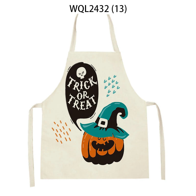 Fun and Spooky Halloween Kitchen Aprons