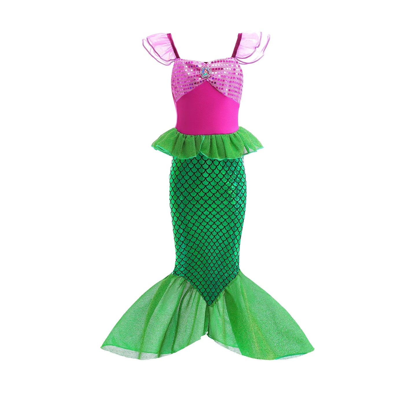 Little Mermaid Ariel Princess Dress Costumes