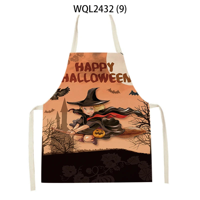 Fun and Spooky Halloween Kitchen Aprons