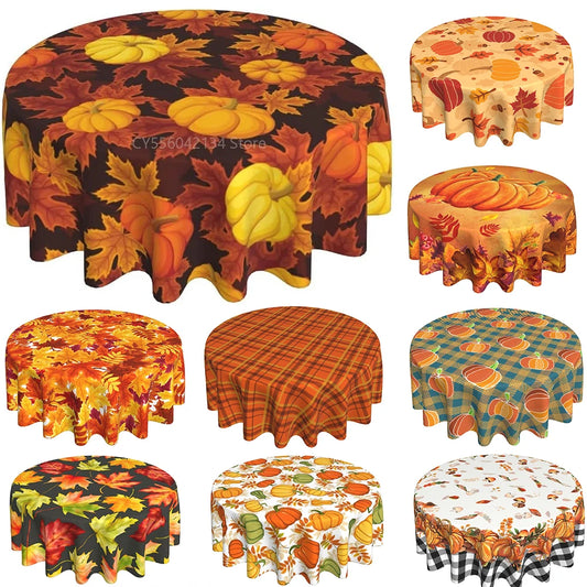 Fall Pumpkin Tablecloth