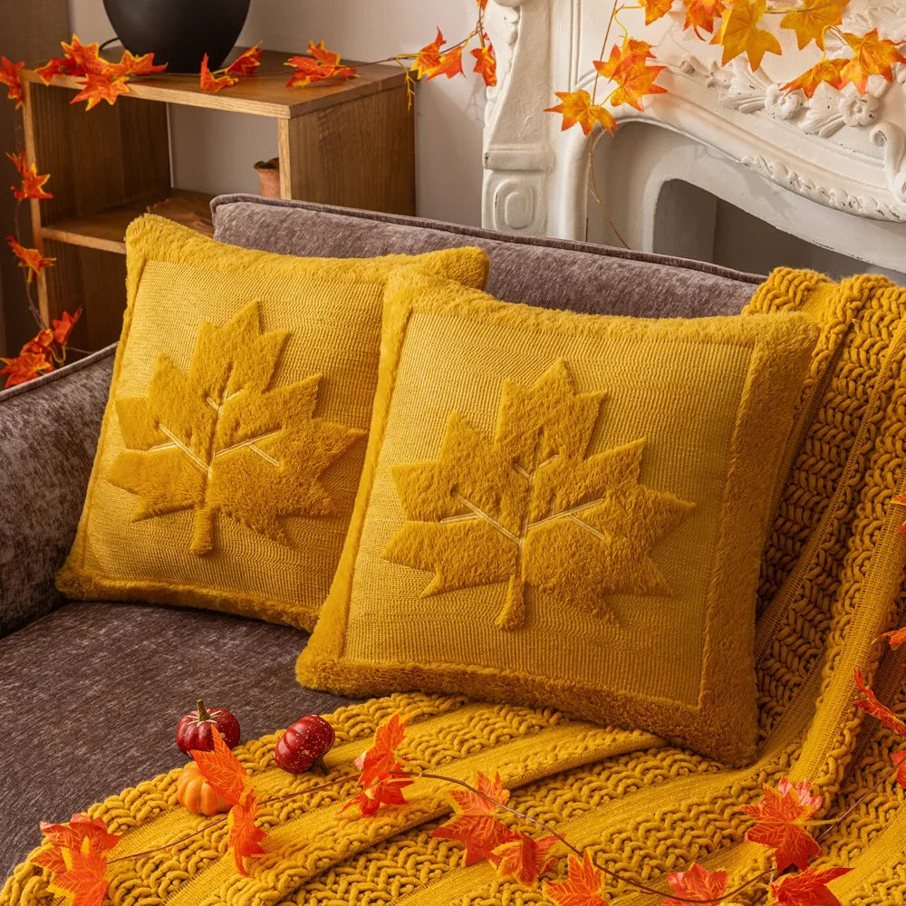 Decorative Fall Pumpkin Cushion Covers