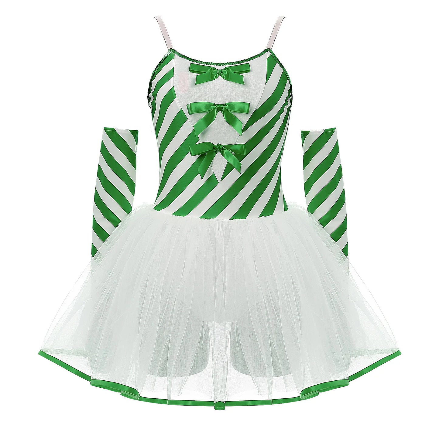 Sleeveless Bowknot Dance Dress