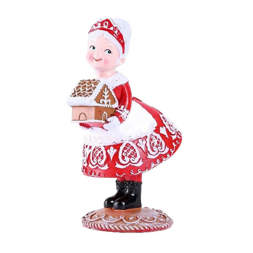 Santa Claus and Mrs. Claus Exquisite Figurine