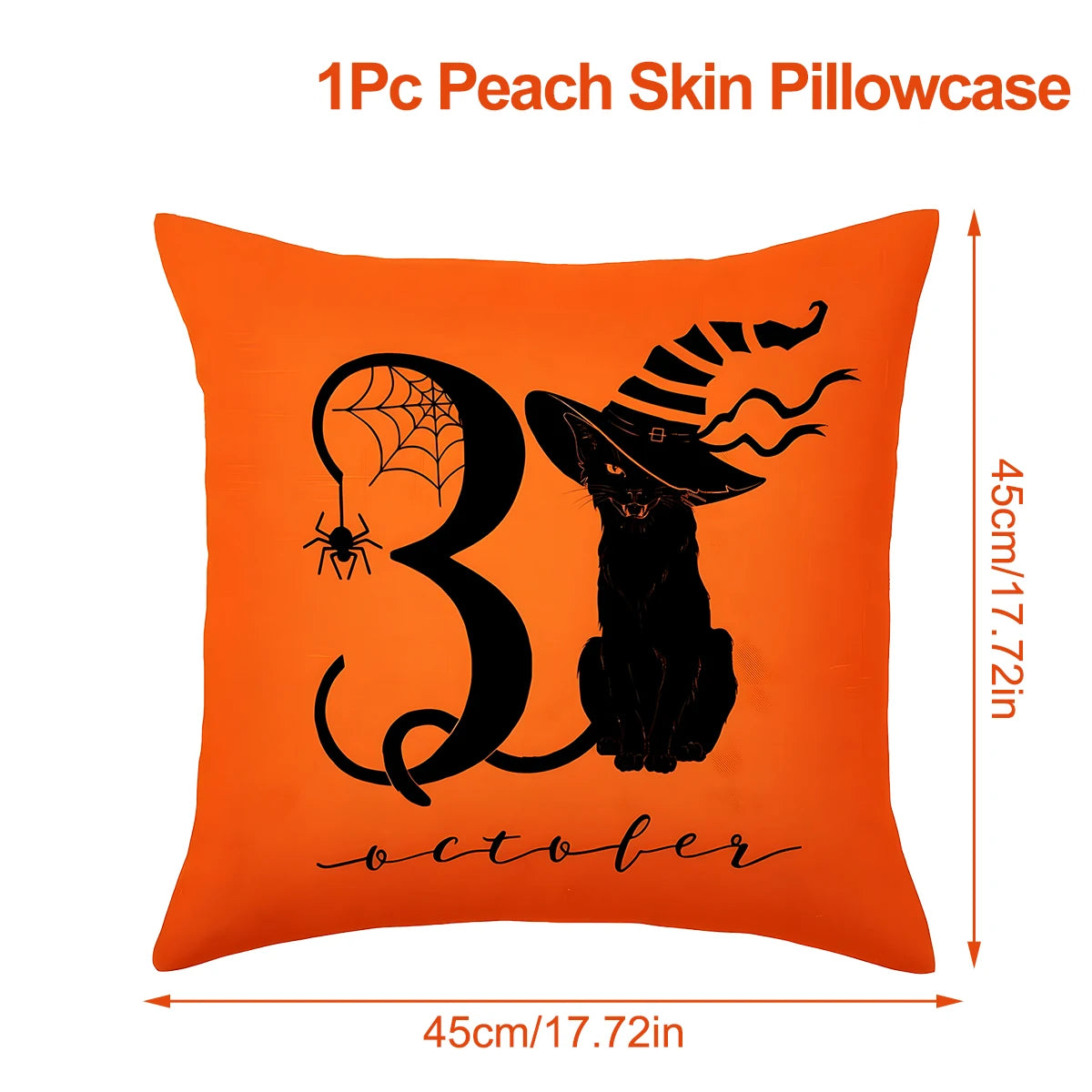 Halloween Pillowcases (17 x 17)
