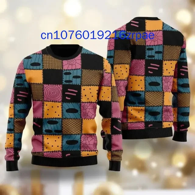 Jack Skellington  Nightmare Before Christmas Ugly Sweater