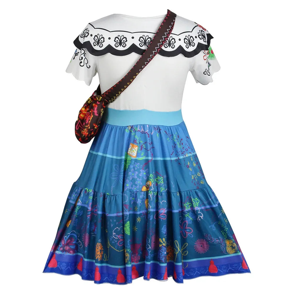 Mirabel Encanto Costume (with Bag)