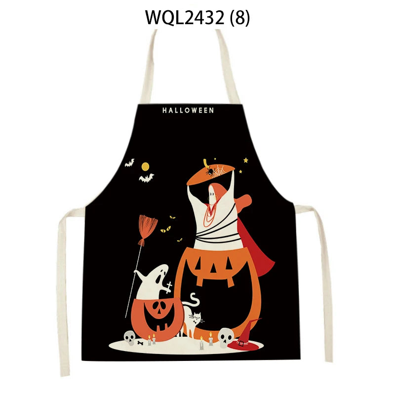 Fun and Spooky Halloween Kitchen Aprons