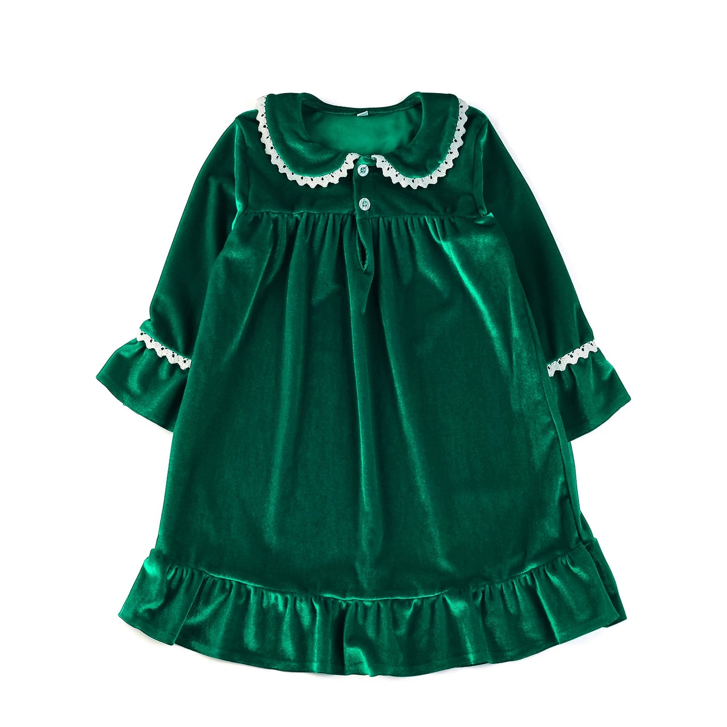 Flannel and Velvet Matching Family Pajamas Sets