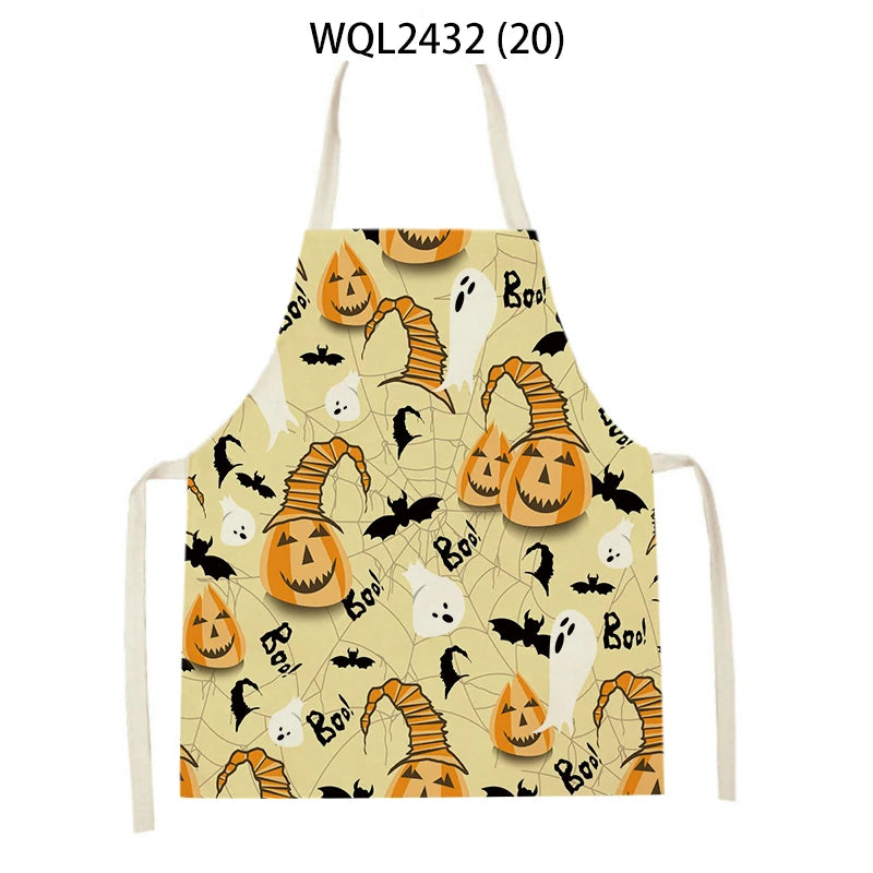 Fun and Spooky Halloween Kitchen Aprons