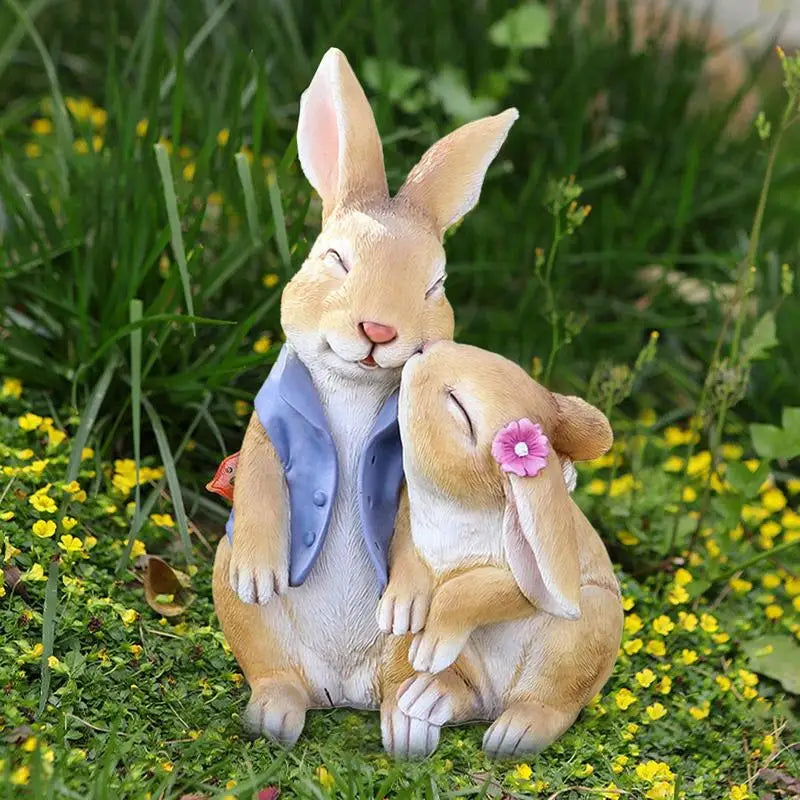 Rabbit Figurines β Retro Garden Bunny Decor ππΈ