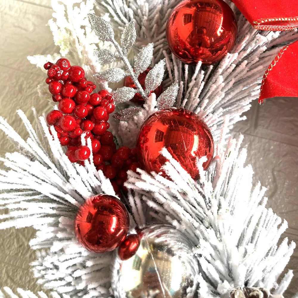 Christmas Wreath Rattan Set