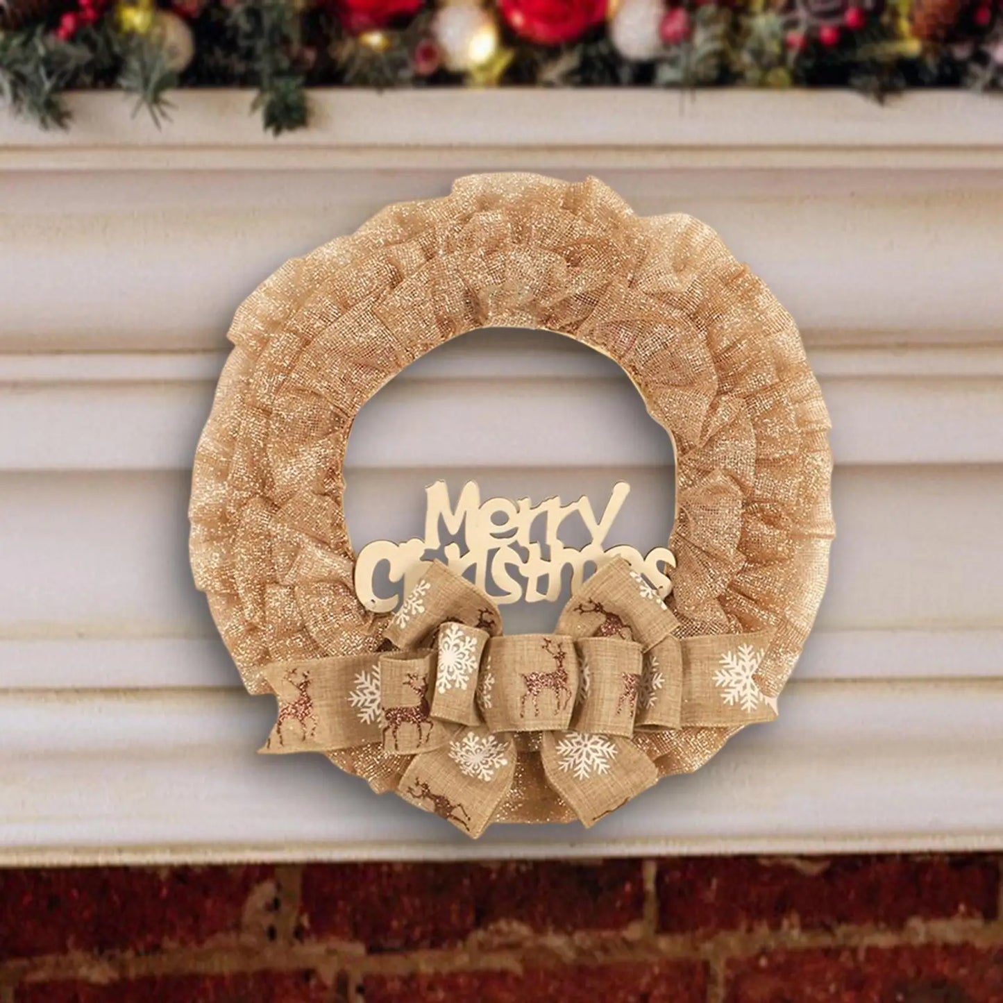 Holliday Fabric Wreaths