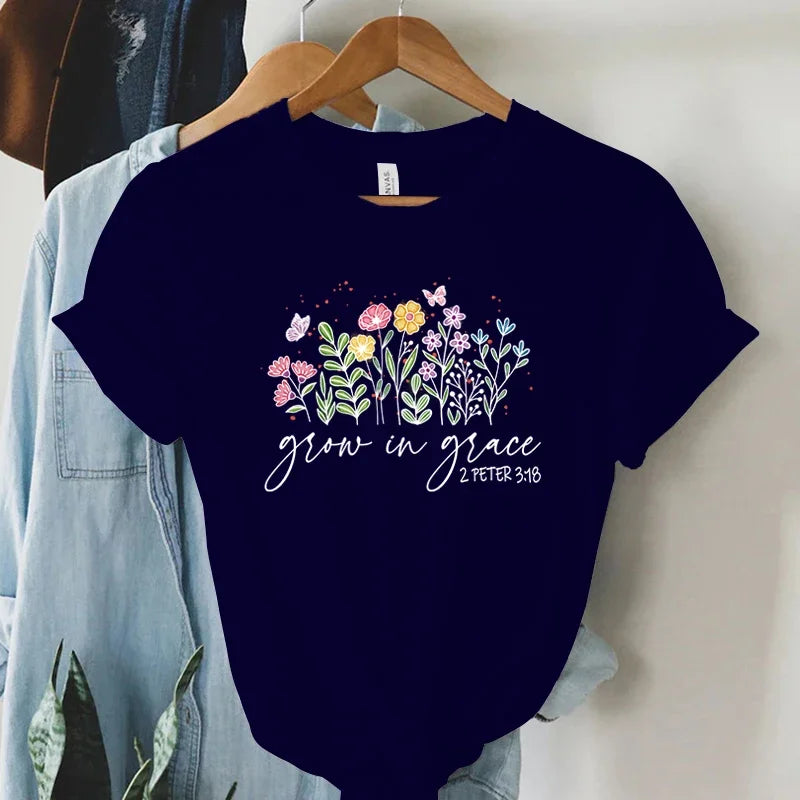 "Grow in Grace" Faith T-Shirt
