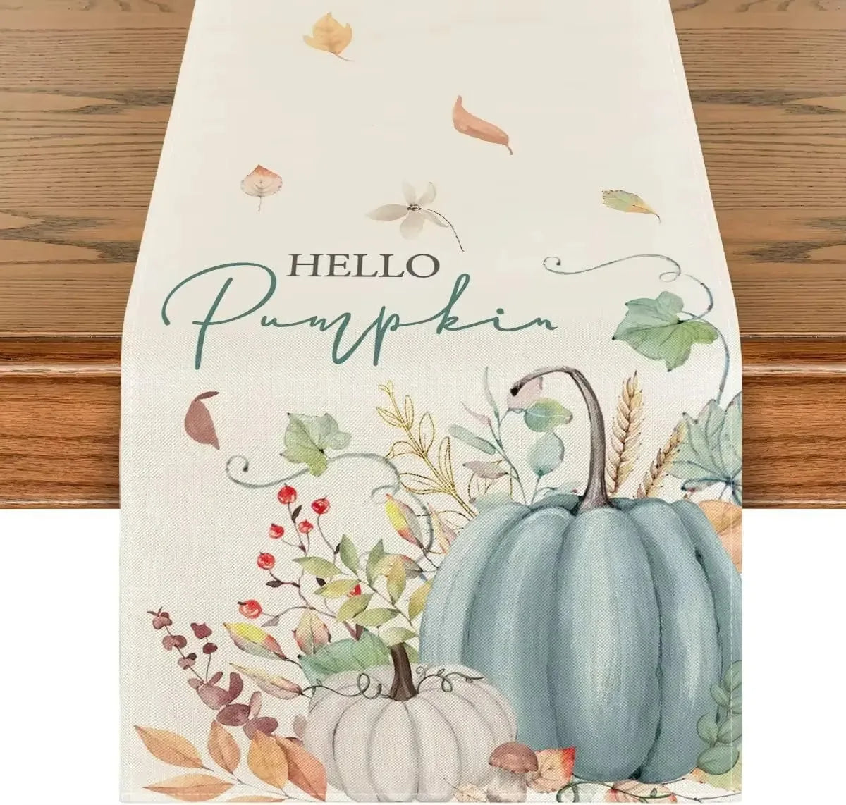 Retro Pumpkin Table Runner