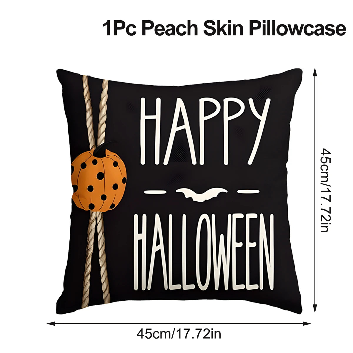 Halloween Pillowcases (17 x 17)