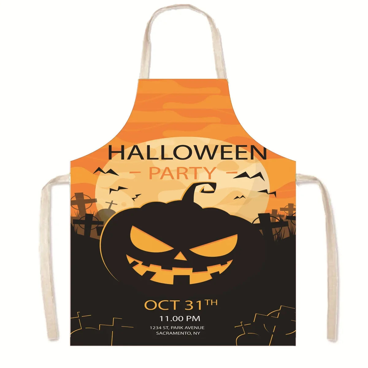 New Halloween Apron