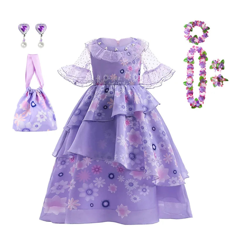 Kids Isabella Princess Encanto Costumes