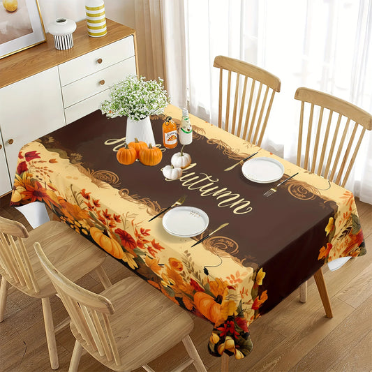 Fall Thanksgiving Rectangular Tablecloths Collection