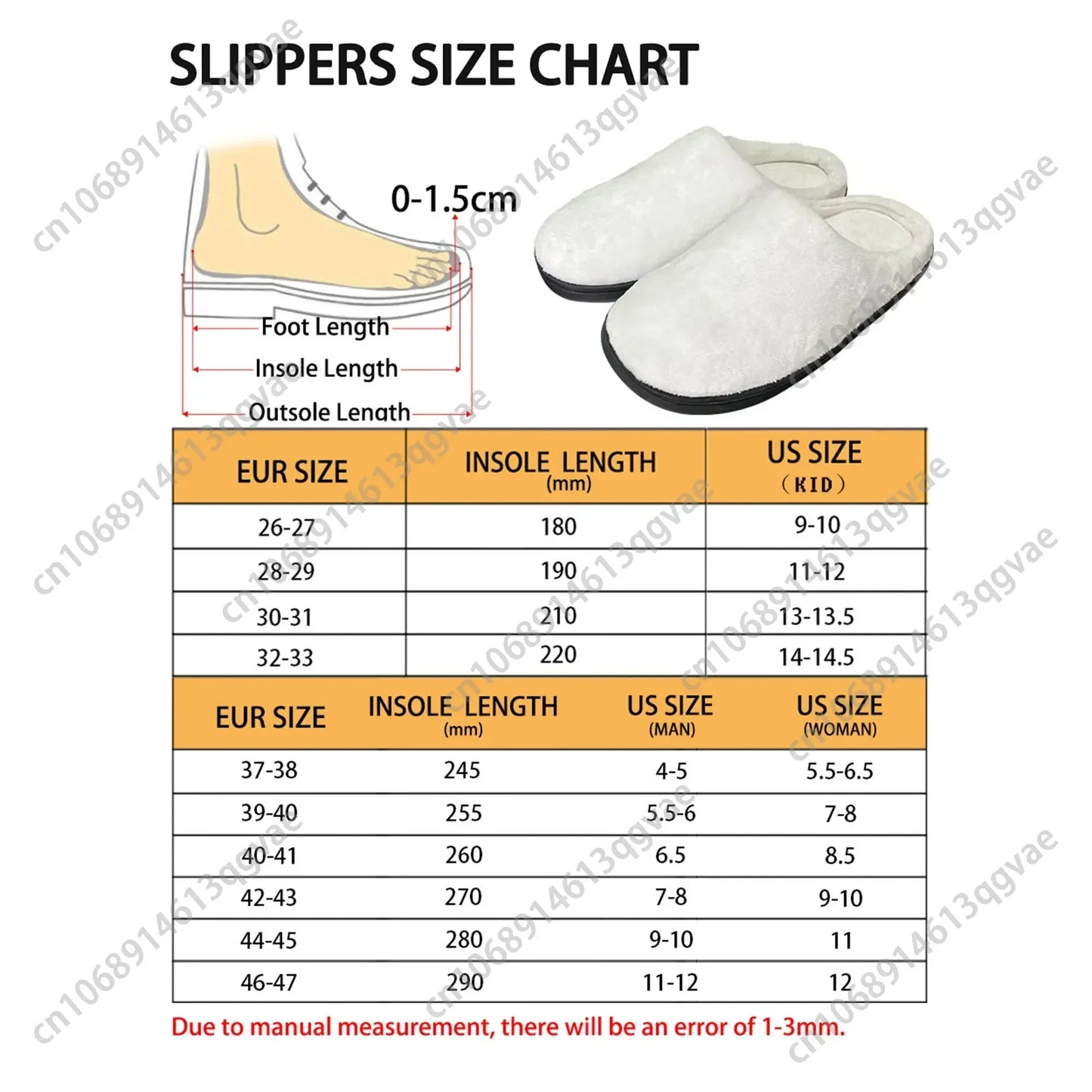 2025 Santa Claus Knitted Pattern Cotton Slippers