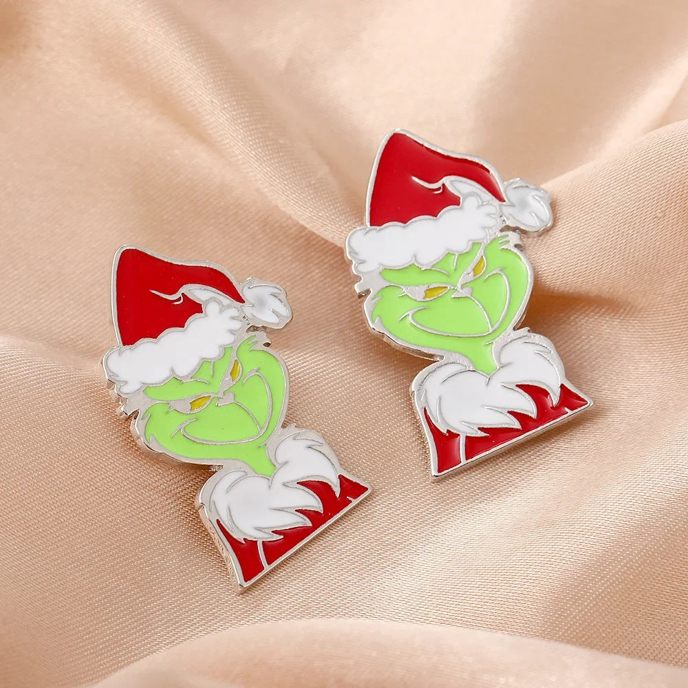 Grinch Earrings