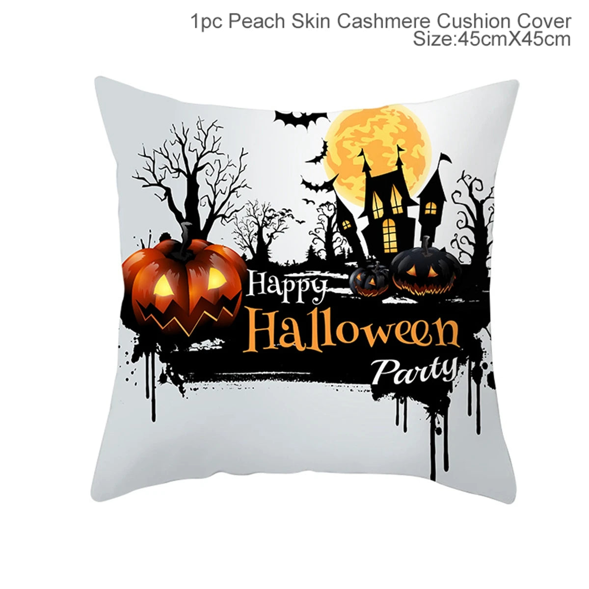 Halloween Pillowcases (17 x 17)