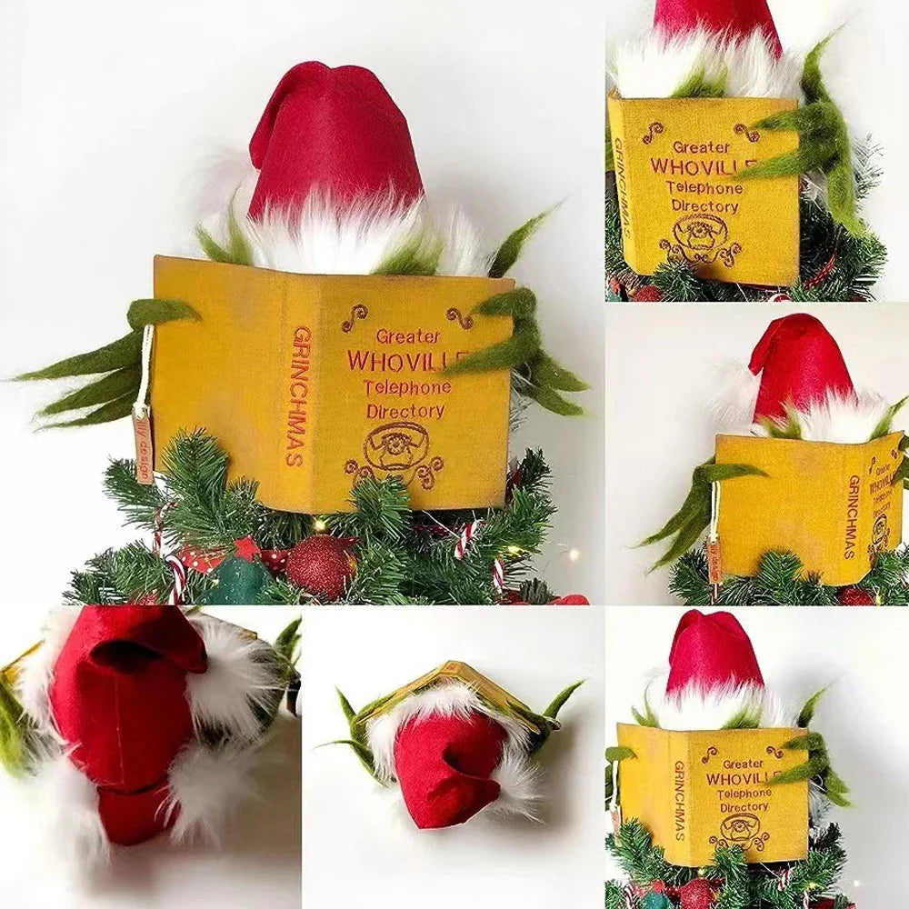 Grinch Christmas Tree Topper