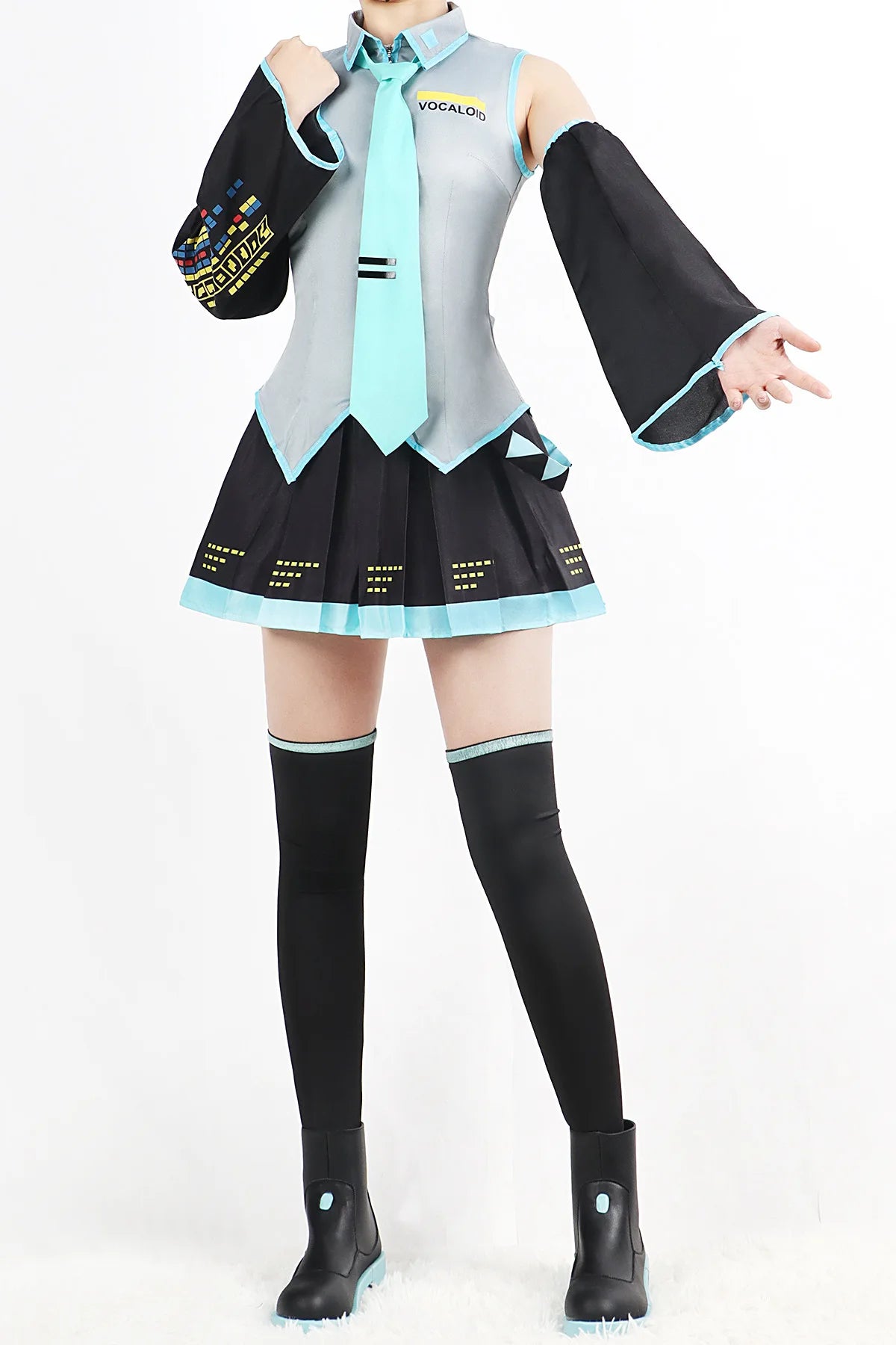 Hatsune Miku Anime Costume and Wig