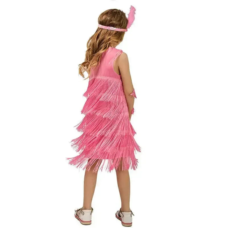 1920s Flapper Fringe Costume