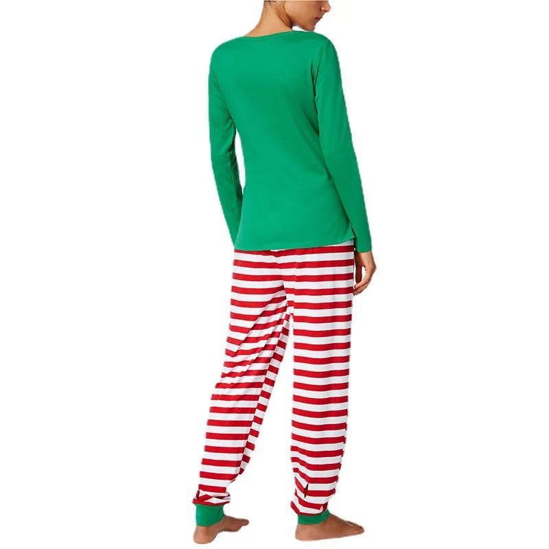 "Stop Elfing Around" Matching Family Pajamas Sets