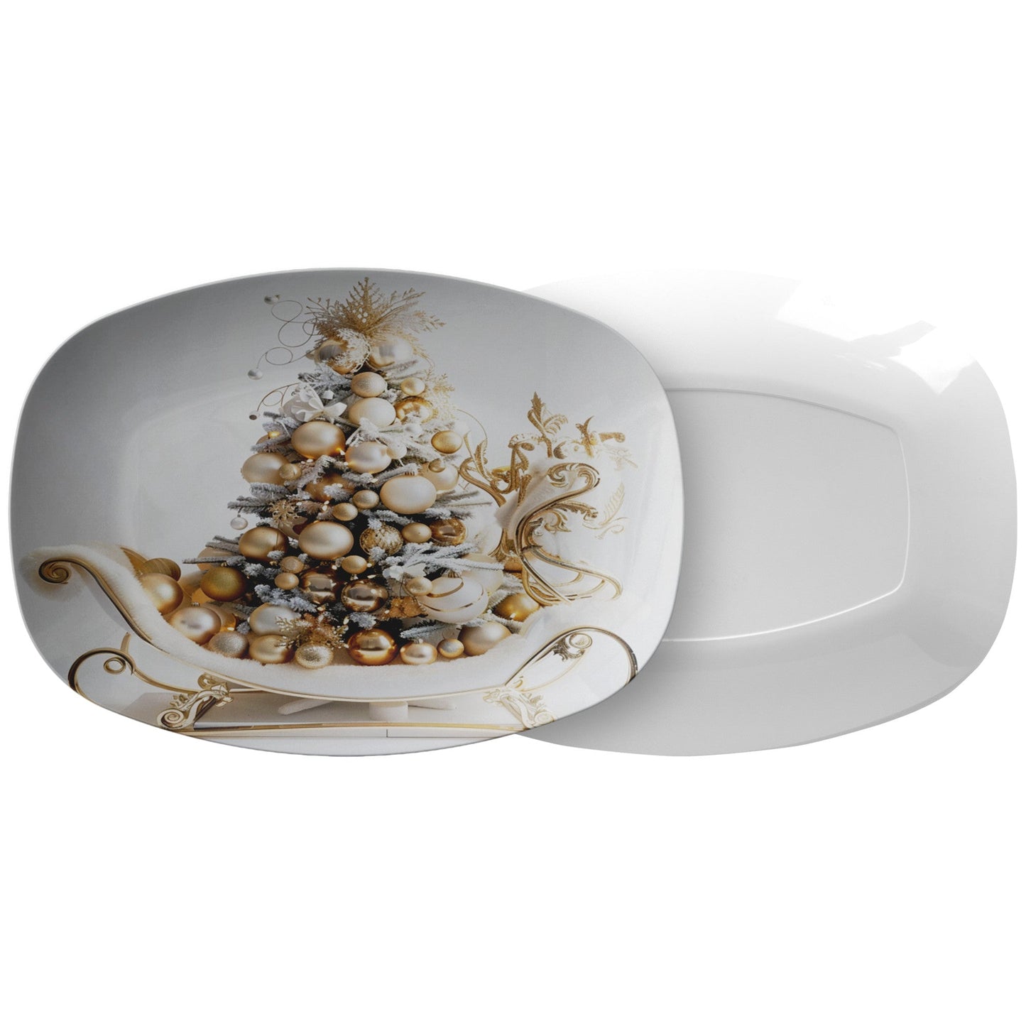 Santa's Sleigh Platter