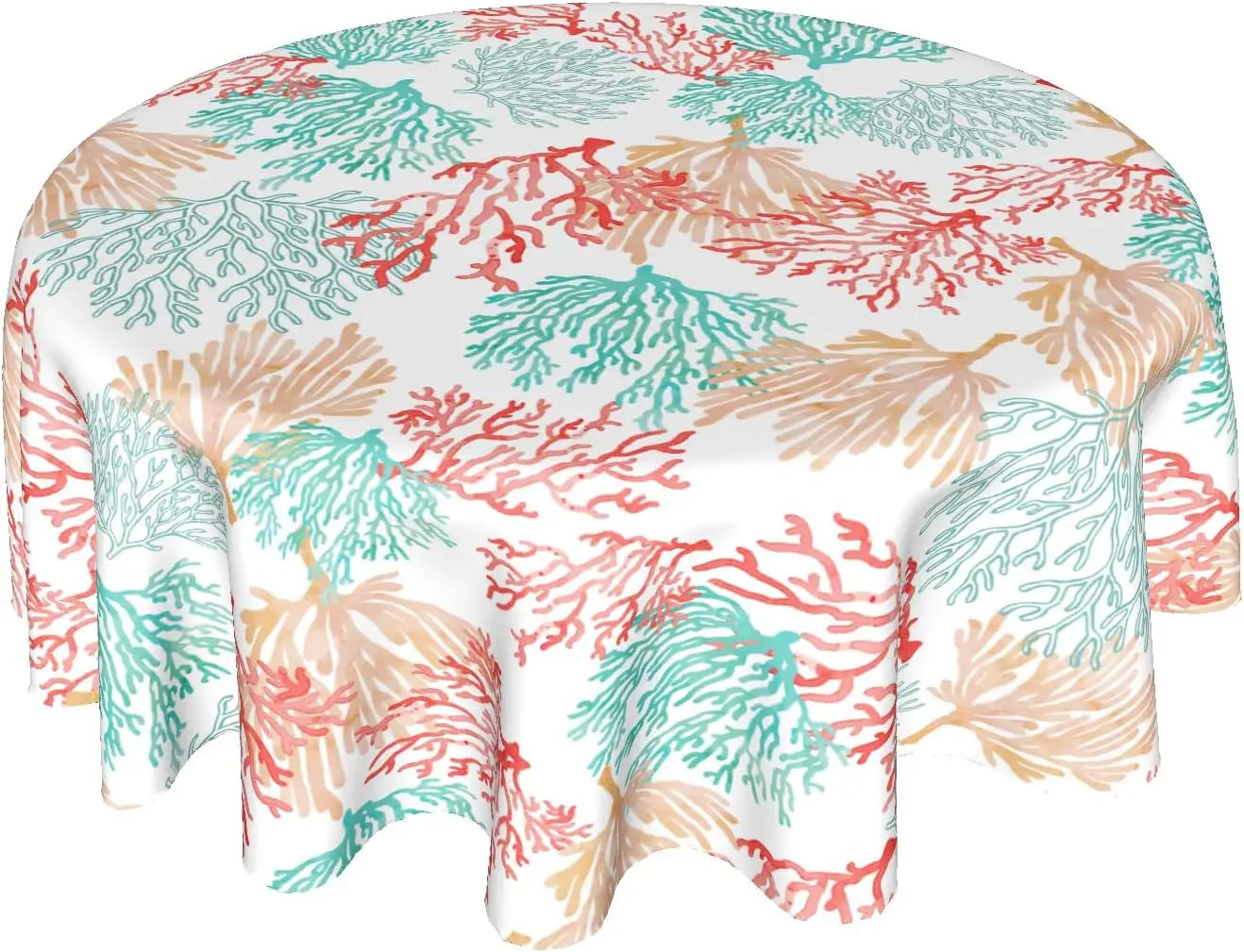 Merry Christmas Tablecloth Round