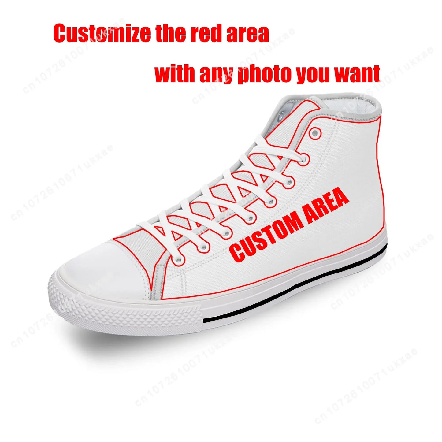 Halloween High Top Canvas Sneakers
