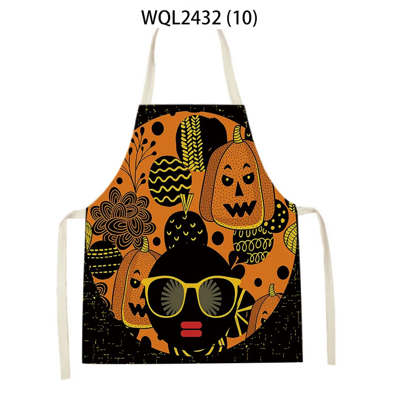 Fun and Spooky Halloween Kitchen Aprons