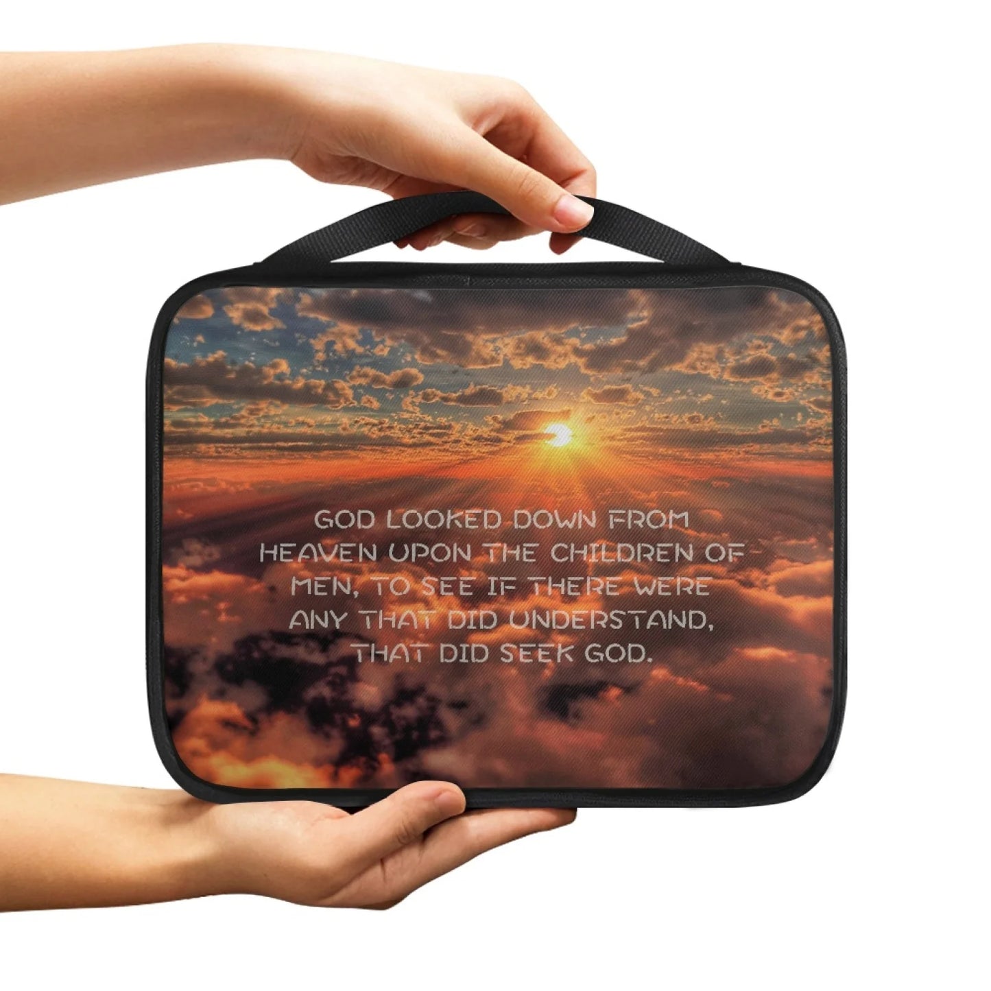 Bible Case Organizer With Handle For Easy Carrying for Men