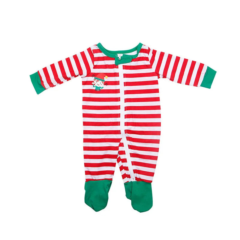 "Stop Elfing Around" Matching Family Pajamas Sets