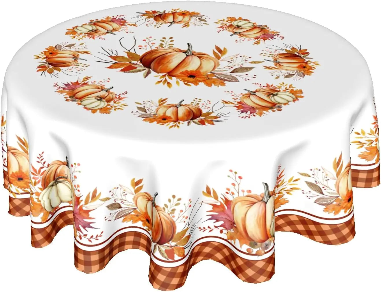 Merry Christmas Tablecloth Round