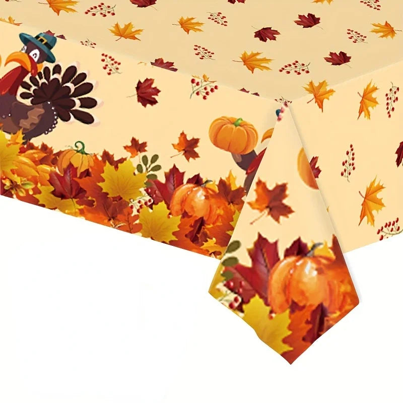 Fall Thanksgiving Rectangular Tablecloths Collection