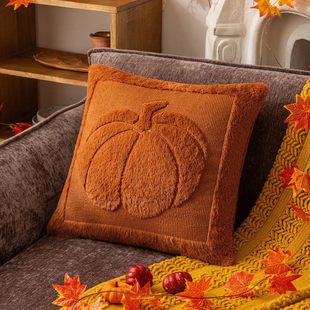Decorative Fall Pumpkin Cushion Covers