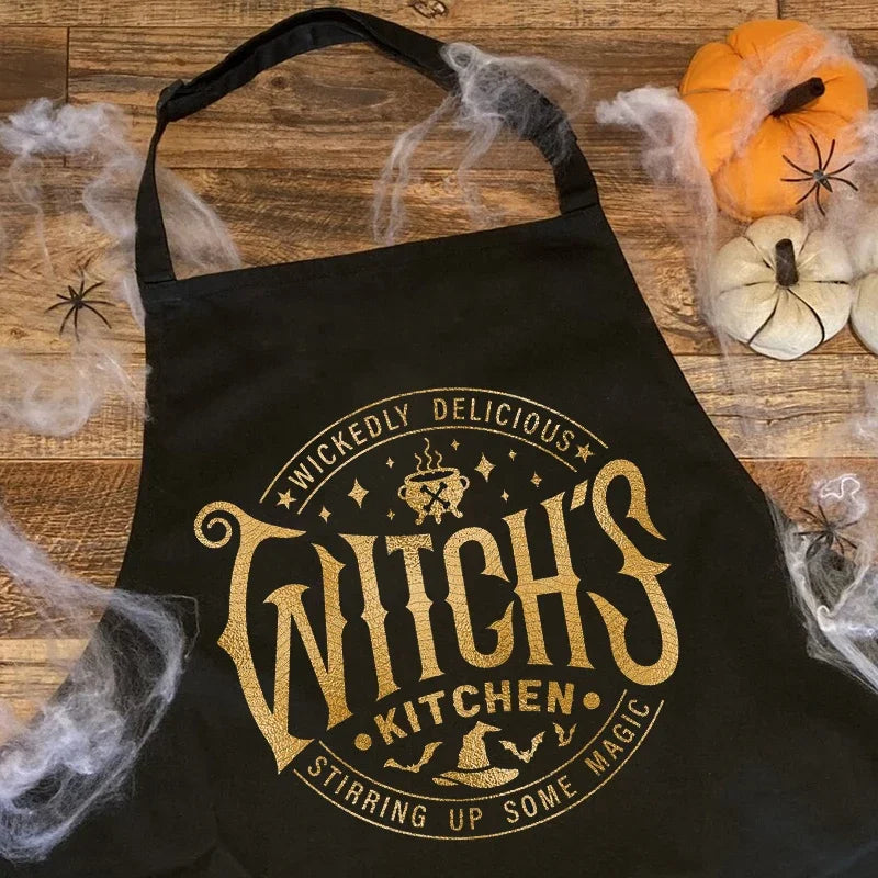 "Witch's Kitchen Stirring Up Some Magic" Apron