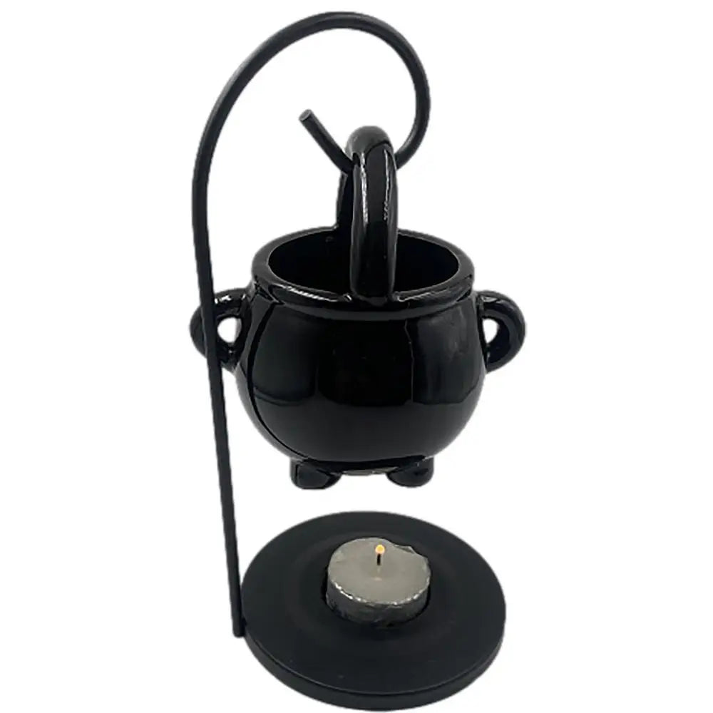 Hanging Cauldron Candle Holder