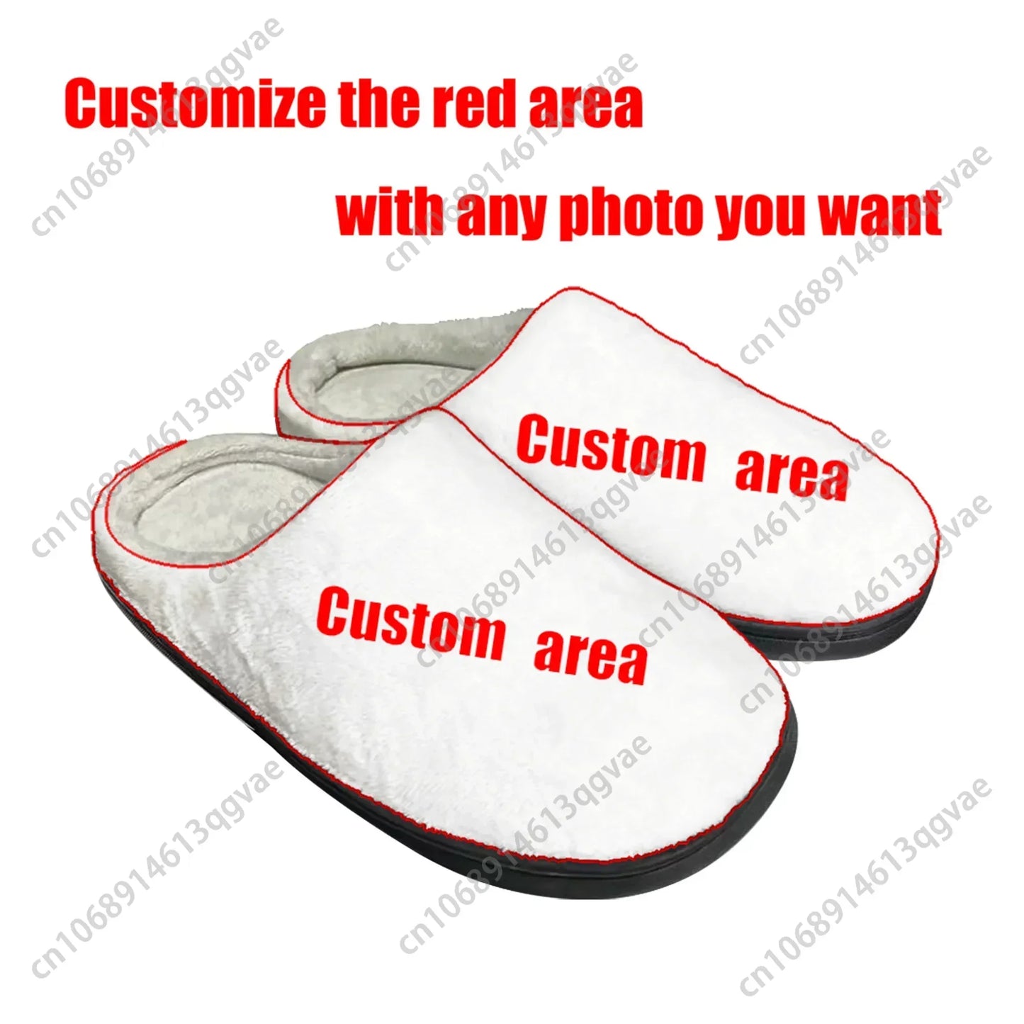 2025 Santa Claus Knitted Pattern Cotton Slippers