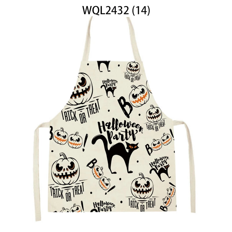 Fun and Spooky Halloween Kitchen Aprons