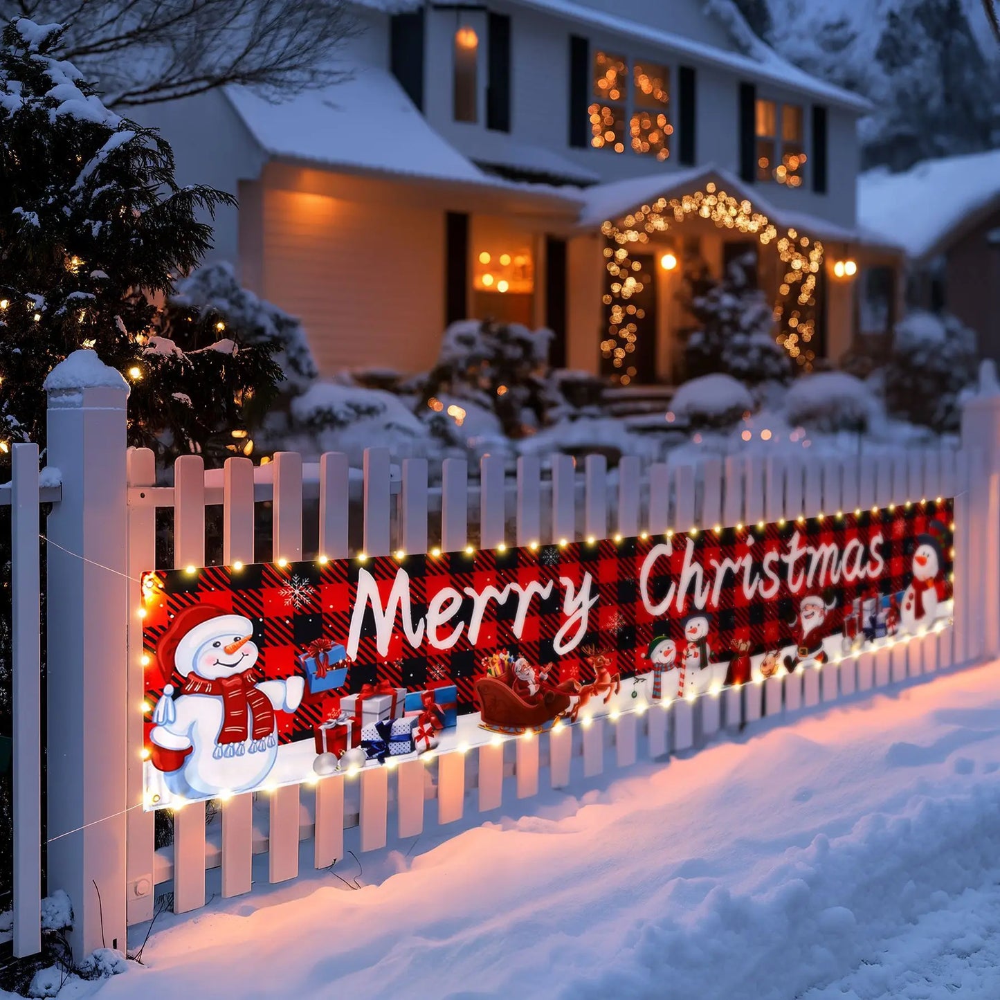 Christmas LED Outdoor Banner
