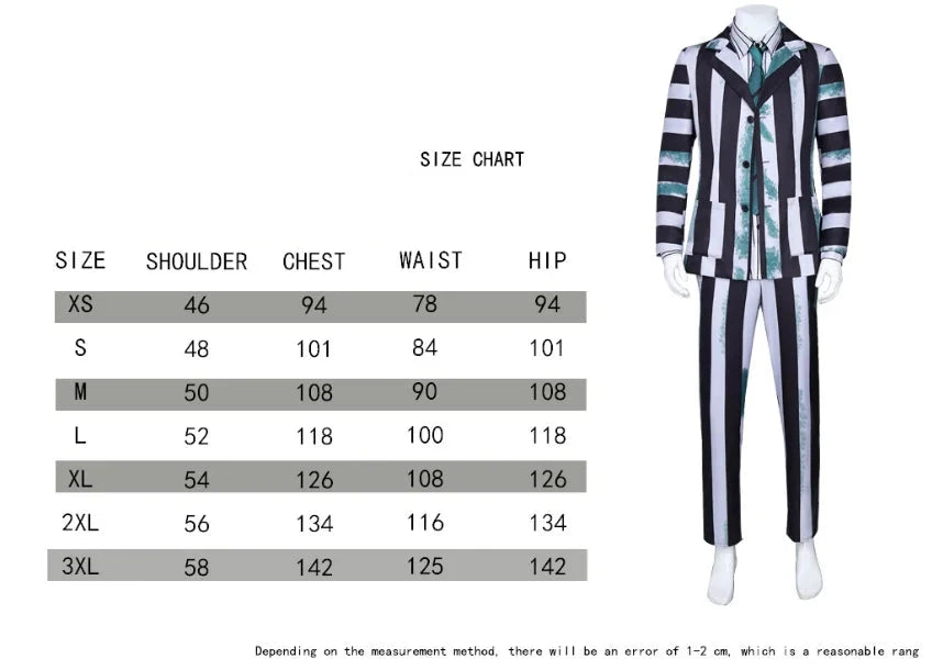 Beetlejuice and Lydia Costumes