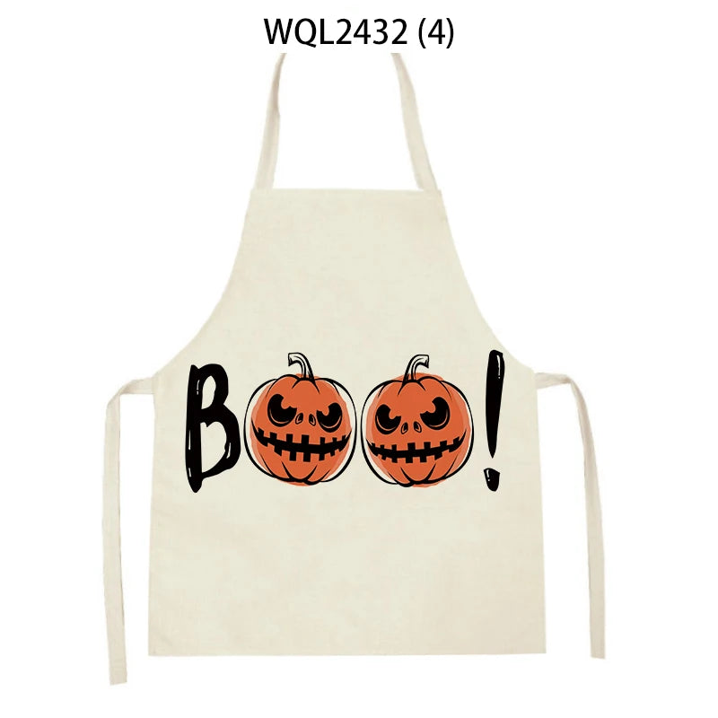 Fun and Spooky Halloween Kitchen Aprons