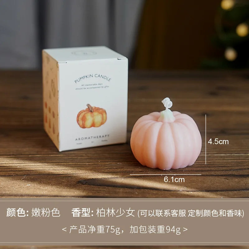 Pumpkin Shaped Scented Candles