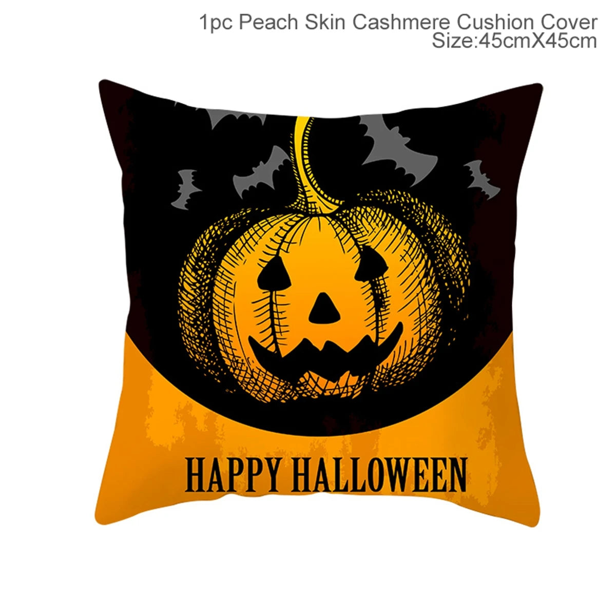 Halloween Pillowcases (17 x 17)