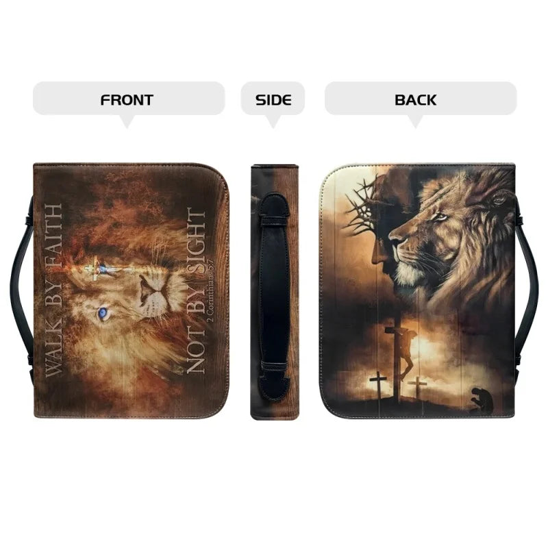 Walk By Faith Not By Sight Bible Cover Case